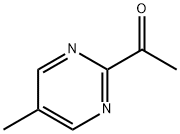Ethanone,1-(5-methyl-2-pyrimidinyl)- Structure