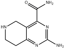 2-amino-5, 6, 7, 8-tetrahydro-pyrido[4, 3-d]pyrimidine-4-carboxylic acid amide Structure