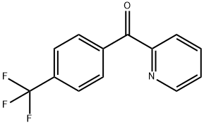 2-(4-TRIFLUOROMETHYLBENZOYL)PYRIDINE Structure