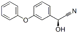 S-α-cyano-3-phenoxy benzyl alcohol 구조식 이미지
