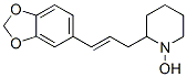 3,4-methylenedioxycinnamylhydroxypiperidine Structure