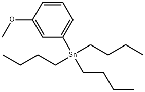 Tributyl(3-methoxyphenyl)stannane Structure