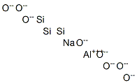 Sodium aluminum trisilicon octaoxide 구조식 이미지