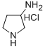 3-AMINO PYRROLIDINE HYDROCHLORIDE Structure