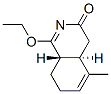 3(4H)-Isoquinolinone,1-ethoxy-4a,7,8,8a-tetrahydro-5-methyl-,trans-(9CI) 구조식 이미지