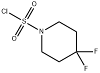 4,4-Difluoropiperidine-1-sulfonyl chloride 구조식 이미지