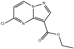 Ethyl 5-chloropyrazolo[1,5-a]pyrimidine-3-carboxylate Structure