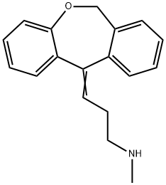 DESMETHYLDOXEPIN Structure