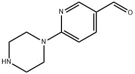 6-(piperazin-1-yl)nicotinaldehyde Structure