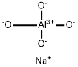 aluminium sodium tetrahydroxide  Structure