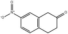 7-Nitro-2-tetralone  Structure