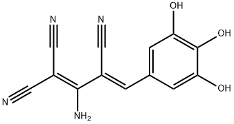 TYRPHOSTIN A51 구조식 이미지