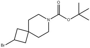 tert-butyl 2-bromo-7-azaspiro[3.5]nonane-7-carboxylate Structure