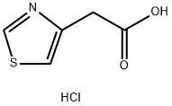 2-(4-Thiazolyl)acetic Acid Hydrochloride Structure