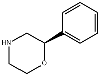 (R)-2-페닐모르폴린 구조식 이미지