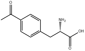 L-PHE(4-COCH3) 구조식 이미지