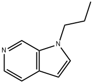 1-n-프로필-1H-피롤로[2,3-c]피리딘 구조식 이미지