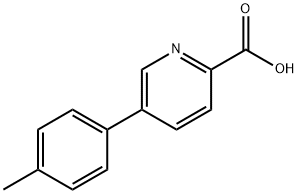 5-(p-Tolyl)picolinic acid Structure