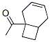 Ethanone, 1-bicyclo[4.2.0]oct-3-en-1-yl- (9CI) Structure