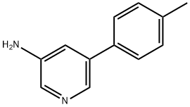 5-p-tolylpyridin-3-aMine Structure