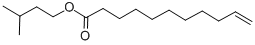 ISOAMYL UNDECYLENATE Structure