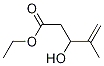 4-Pentenoic acid, 3-hydroxy-4-Methyl-, ethyl ester 구조식 이미지