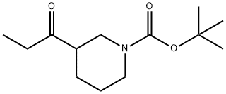 1226294-61-6 3-Propionyl-piperidine-1-carboxylic acid tert-butyl ester