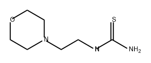 1-(2-MORPHOLINOETHYL)-2-THIOUREA Structure