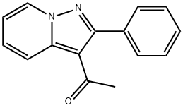 1-(2-Phenylpyrazolo[1,5-a]pyridin-3-yl)-1-ethanone 구조식 이미지