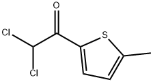 Ethanone, 2,2-dichloro-1-(5-methyl-2-thienyl)- (9CI) Structure