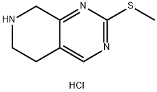 1226776-81-3 2-(Methylthio)-5,6,7,8-tetrahydropyrido[3,4-d]pyrimidine Hydrochloride