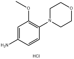 3-Methoxy-4-morpholinoaniline Dihydrochloride Structure