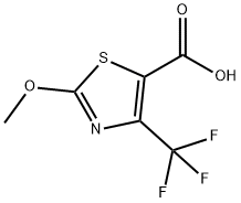 2-Methoxy-4-(trifluoromethyl)thiazole-5-carboxylic Acid Structure