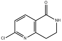 2-CHLORO-7,8-DIHYDRO-1,6-NAPHTHYRIDIN-5(6H)-ONE Structure