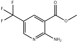 Methyl 2-amino-5-(trifluoromethyl)nicotinate Structure