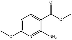 메틸2-아미노-6-메톡시피리딘-3-카르복실레이트 구조식 이미지