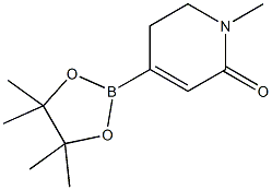 N-Methyl-2-pyridione-4-boronic ester Structure