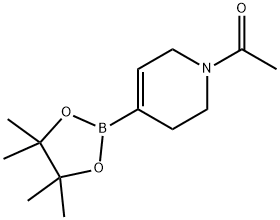 1-(4-(4,4,5,5-Tetramethyl-1,3,2-dioxaborolan-2-yl)-5,6-dihydropyridin-1(2h)-yl)ethanone Structure