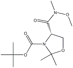 122709-21-1 (S)-3-BOC-4-(METHOXYMETHYLCARBAMOYL)-2,2-DIMETHYLOXAZOLIDINE