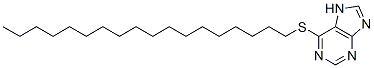 6-(octadecylthio)purine Structure