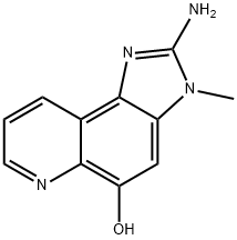 5-hydroxy-2-amino-3-methylimidazo(4,5-f)quinoline Structure