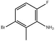2-Amino-6-bromo-3-fluorotoluene Structure