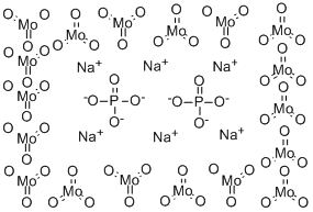 SODIUM-2-PHOSPHO-18-MOLYBDATE Structure