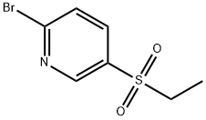 2-브로모-5-(에틸술포닐)피리딘 구조식 이미지
