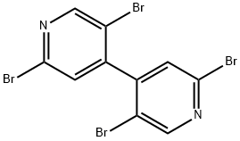 2,5,2',5'-tetrabromo-[4,4']bipyridinyl 구조식 이미지