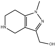 (1-methyl-4,5,6,7-tetrahydro-1H-pyrazolo[4,3-c]pyridin-3-yl)methanol(SALTDATA: 2HCl) 구조식 이미지