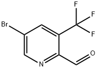 5-브로모-3-(트리플루오로메틸)-2-피리딘카르복스알데히드 구조식 이미지