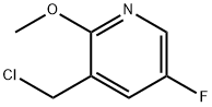 3-ChloroMethyl-5-fluoro-2-Methoxy-pyridine Structure