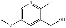 (2-fluoro-5-Methoxypyridin-3-yl)Methanol 구조식 이미지