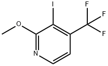 3-Iodo-2-methoxy-4-(trifluoromethyl)pyridine Structure